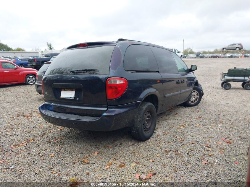 2005 Dodge Grand Caravan Se VIN: 1D4GP24R25B363896 Lot: 40593466