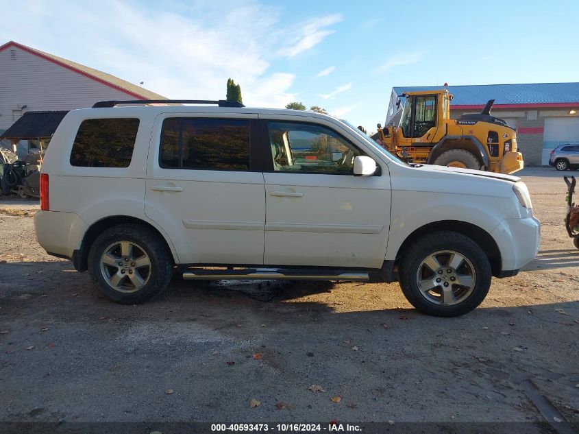 2010 Honda Pilot Ex VIN: 5FNYF4H42AB040177 Lot: 40593473