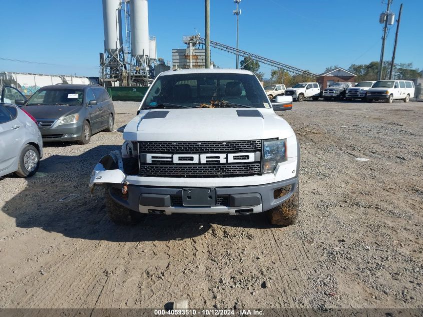 2010 Ford F-150 Svt Raptor VIN: 1FTEX1E69AFC78821 Lot: 40593510