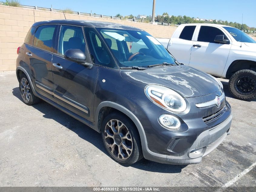 2014 Fiat 500L Trekking VIN: ZFBCFADH6EZ008708 Lot: 40593512