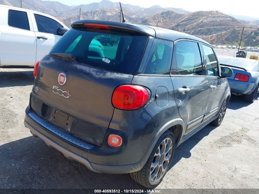 2014 Fiat 500L Trekking VIN: ZFBCFADH6EZ008708 Lot: 40593512