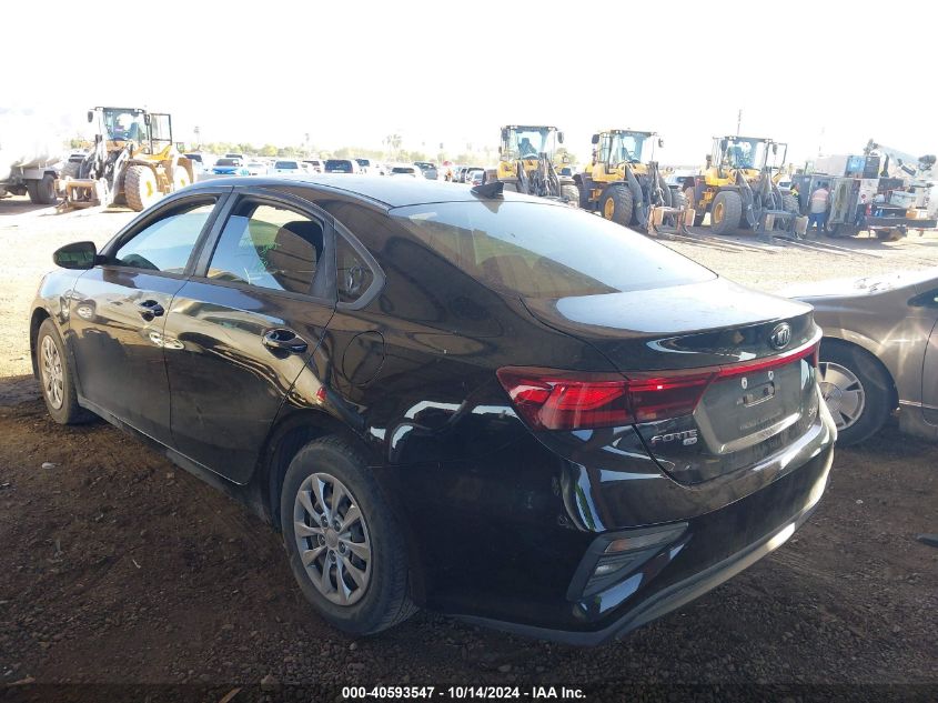 VIN 3KPF24AD4KE010070 2019 KIA Forte, FE no.3