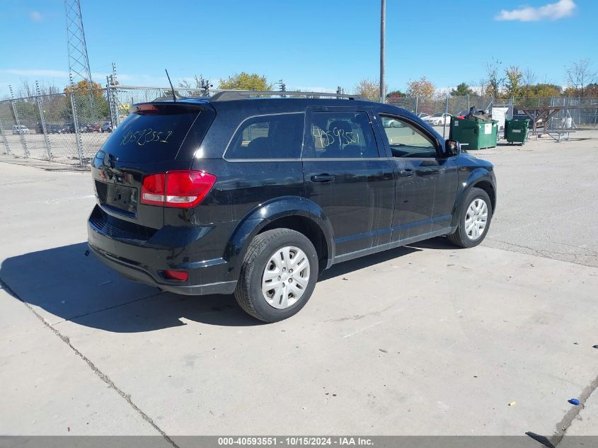 2019 Dodge Journey Se VIN: 3C4PDCBB3KT841478 Lot: 40593551