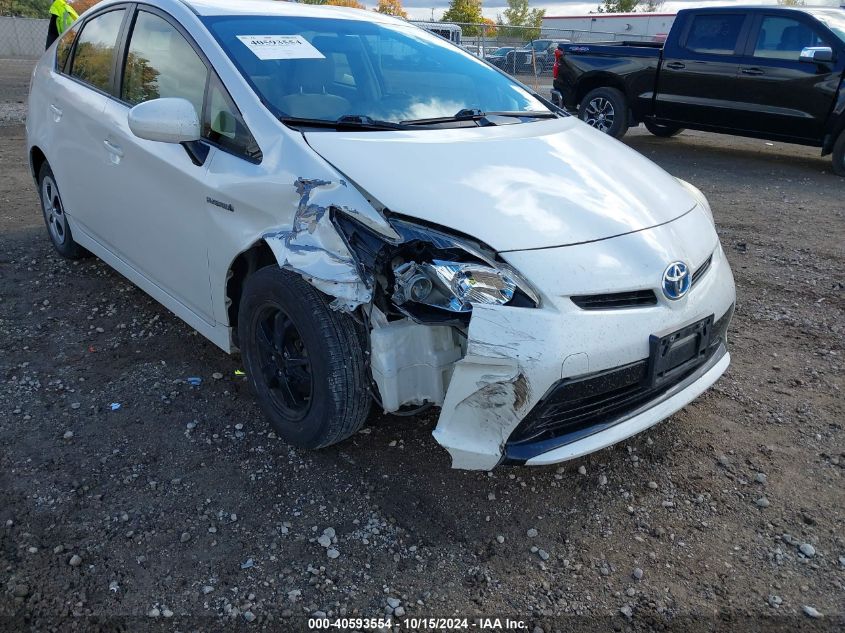 2013 Toyota Prius Two VIN: JTDKN3DU1D5591067 Lot: 40593554