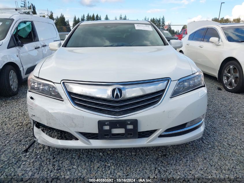 2014 Acura Rlx VIN: JH4KC1F51EC800335 Lot: 40593592