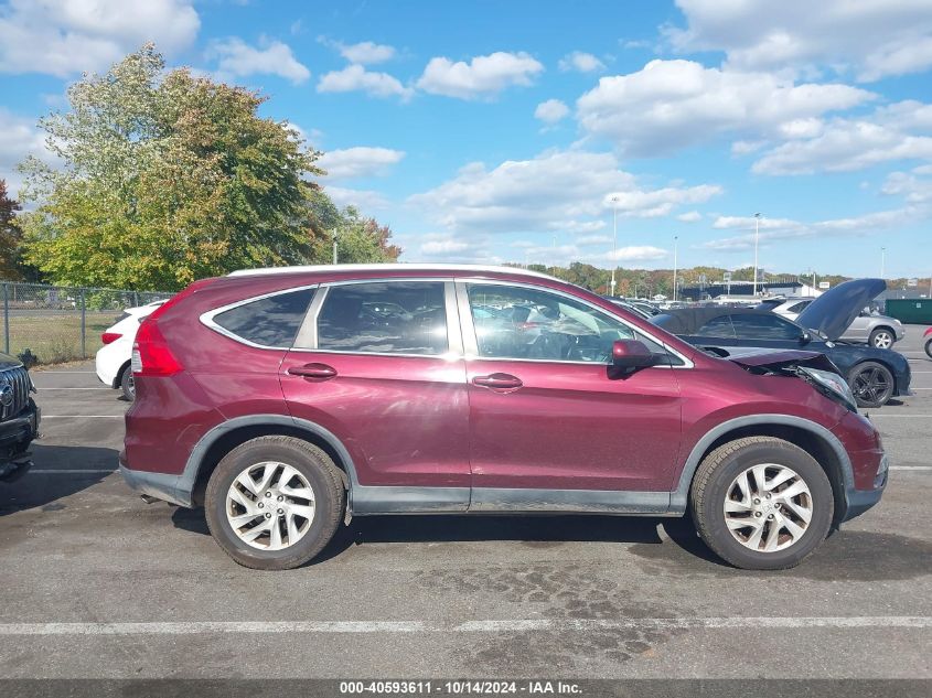 2016 Honda Cr-V Ex-L VIN: 2HKRM4H75GH614236 Lot: 40593611