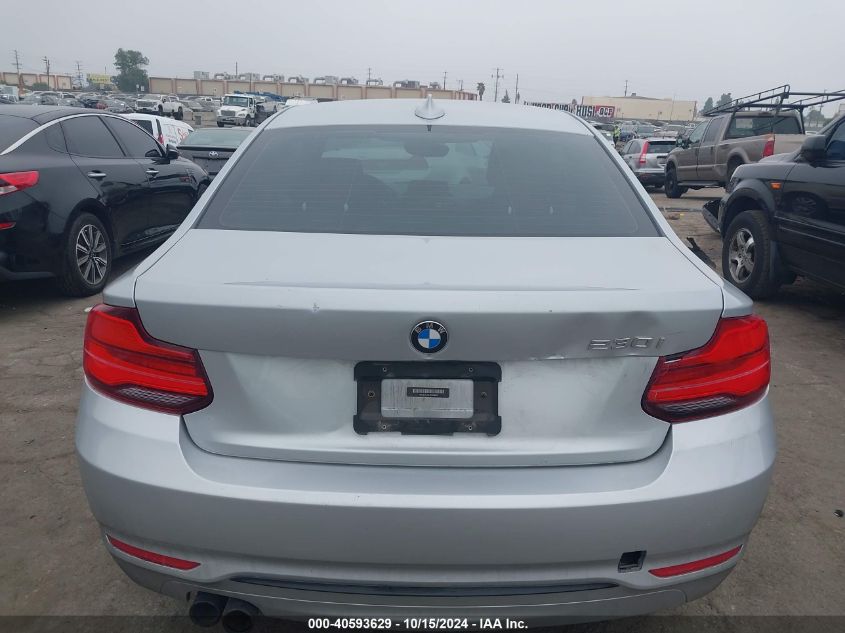 2018 BMW 230I VIN: WBA2J1C57JVD09648 Lot: 40593629