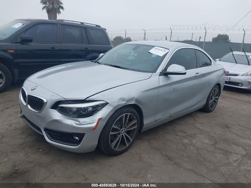 2018 BMW 230I VIN: WBA2J1C57JVD09648 Lot: 40593629