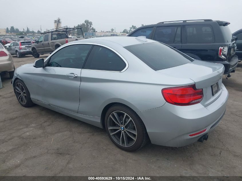 2018 BMW 230I VIN: WBA2J1C57JVD09648 Lot: 40593629