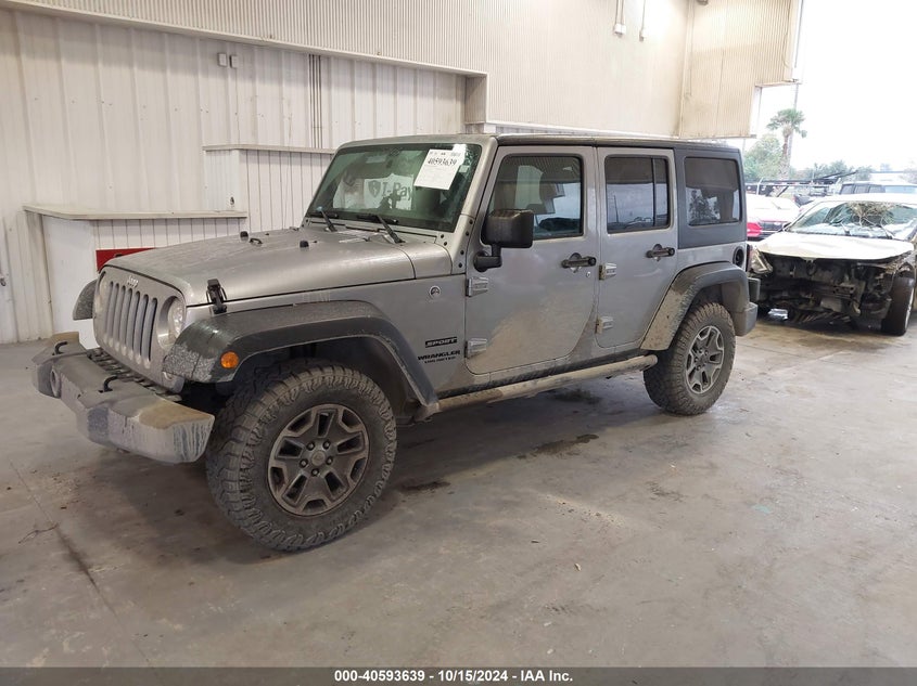 VIN 1C4BJWDGXHL689622 2017 JEEP WRANGLER UNLIMITED SPORT 4X4