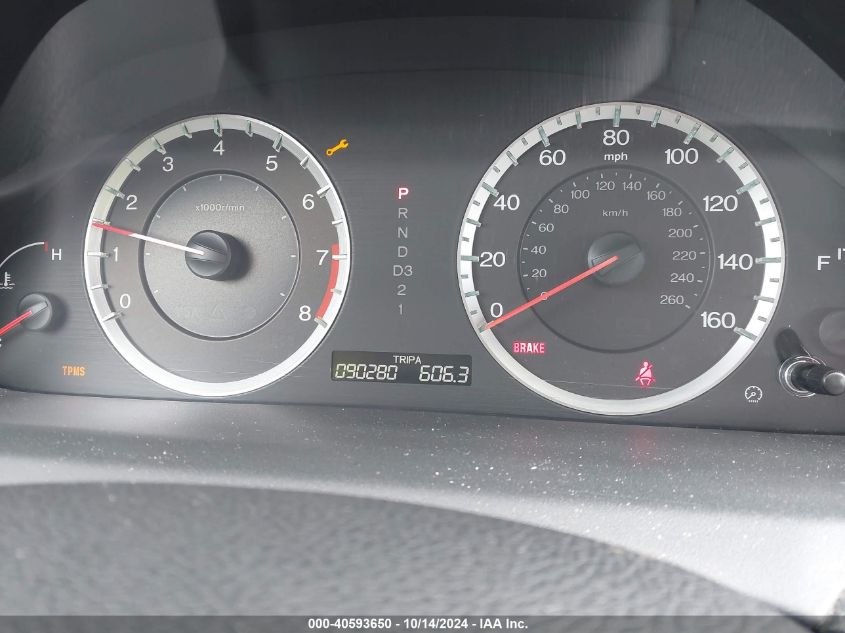 2009 Honda Accord 2.4 Lx-P VIN: 1HGCP264X9A183687 Lot: 40593650