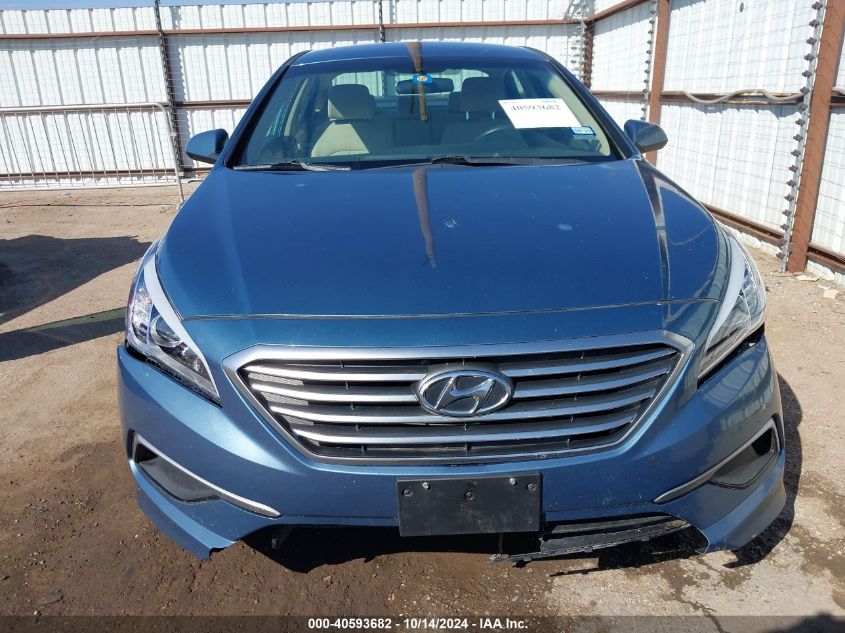 2017 Hyundai Sonata VIN: 5NPE24AF3HH493133 Lot: 40593682