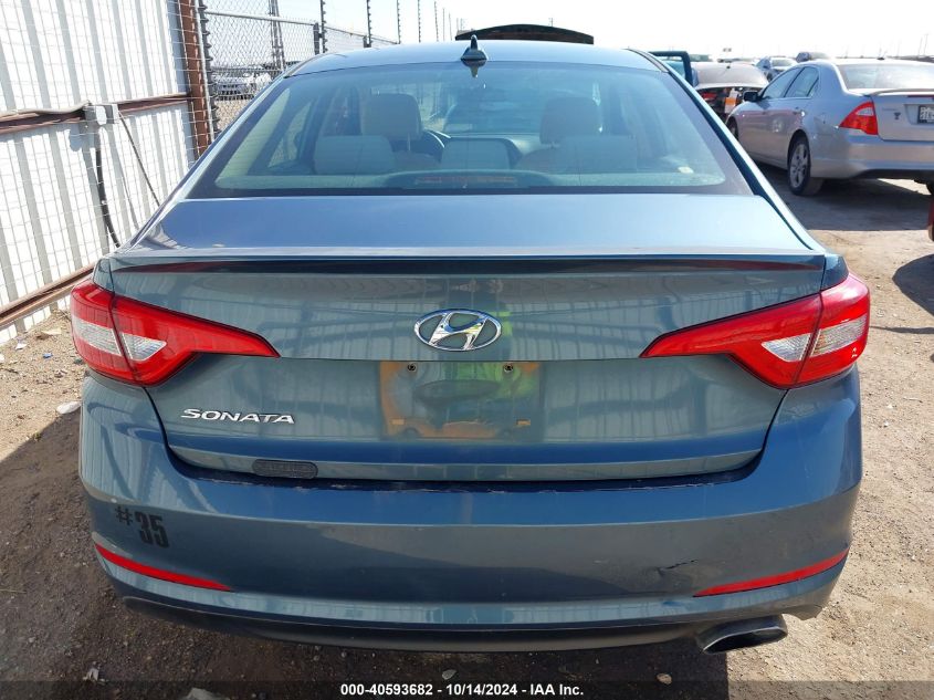 2017 Hyundai Sonata VIN: 5NPE24AF3HH493133 Lot: 40593682