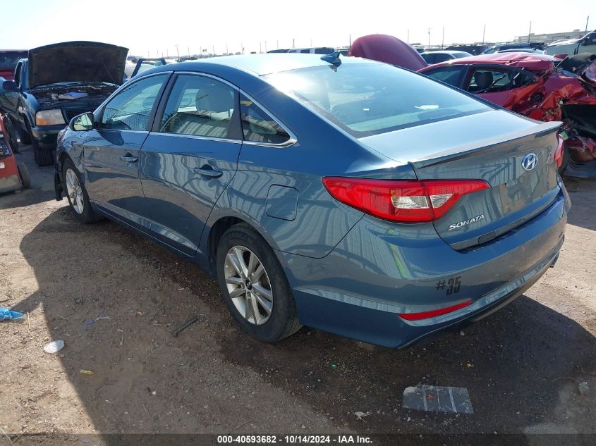 2017 Hyundai Sonata VIN: 5NPE24AF3HH493133 Lot: 40593682