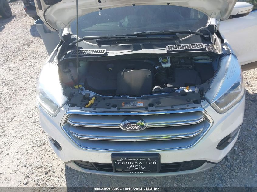 2017 Ford Escape Titanium VIN: 1FMCU9J99HUE08466 Lot: 40593695