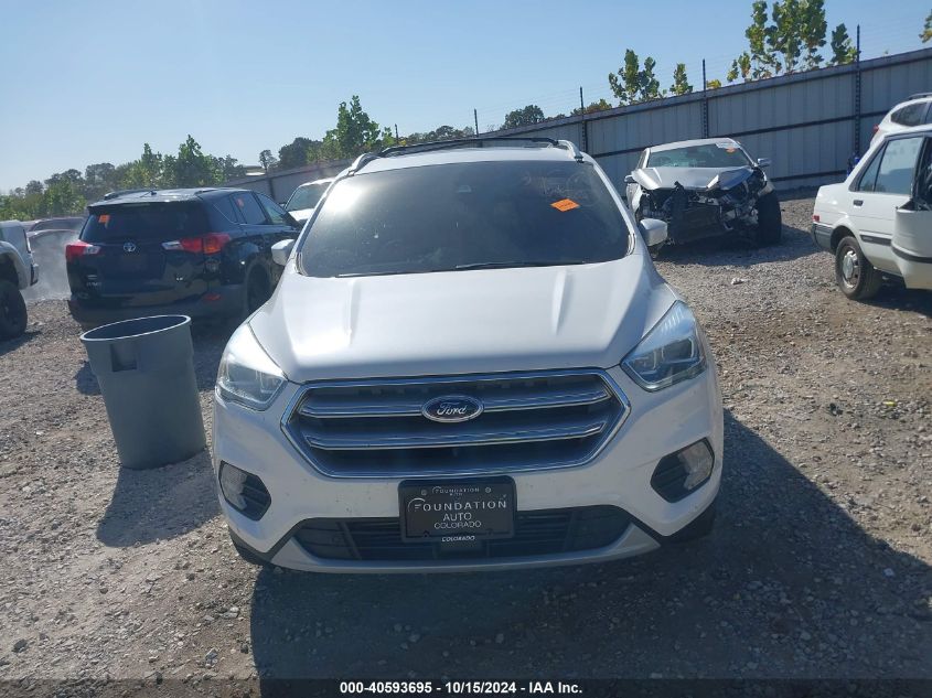 2017 Ford Escape Titanium VIN: 1FMCU9J99HUE08466 Lot: 40593695