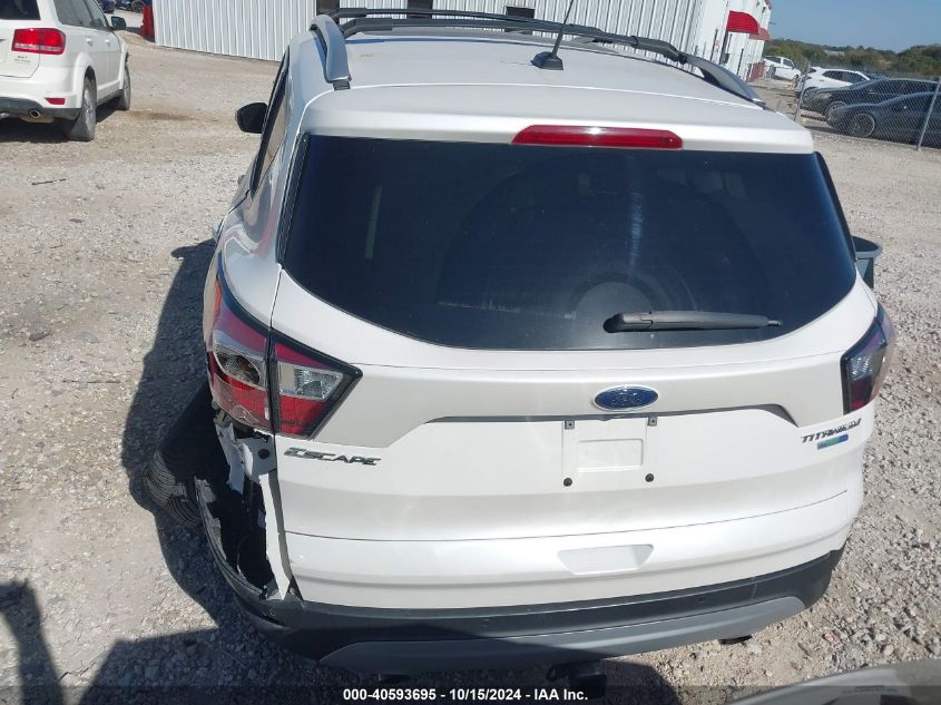 2017 Ford Escape Titanium VIN: 1FMCU9J99HUE08466 Lot: 40593695