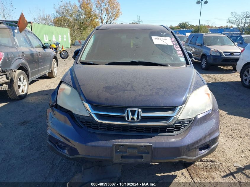 2010 Honda Cr-V Lx VIN: 5J6RE4H3XAL012276 Lot: 40593687