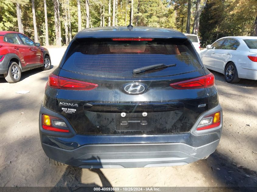 2019 Hyundai Kona Se VIN: KM8K1CAA6KU279654 Lot: 40593689