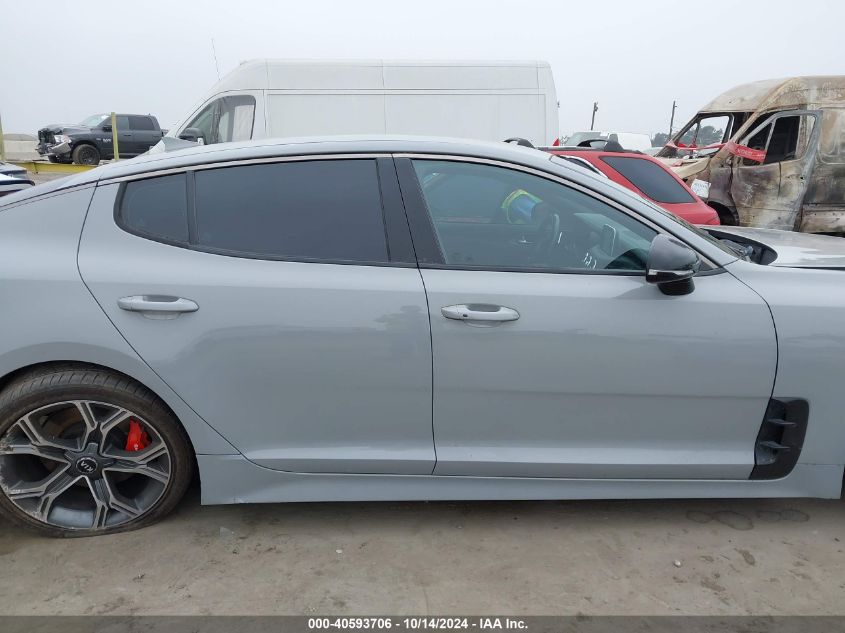 2021 Kia Stinger Gt VIN: KNAE35LC2M6093166 Lot: 40593706