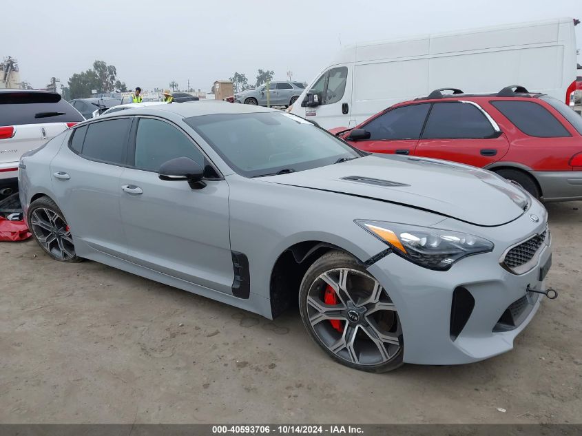 2021 Kia Stinger Gt VIN: KNAE35LC2M6093166 Lot: 40593706