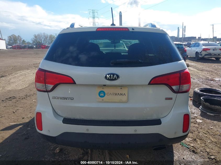 2015 Kia Sorento Lx VIN: 5XYKT4A69FG578286 Lot: 40593714