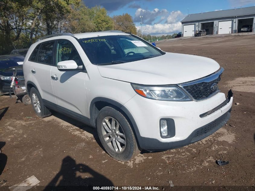 VIN 5XYKT4A69FG578286 2015 KIA Sorento, LX no.1