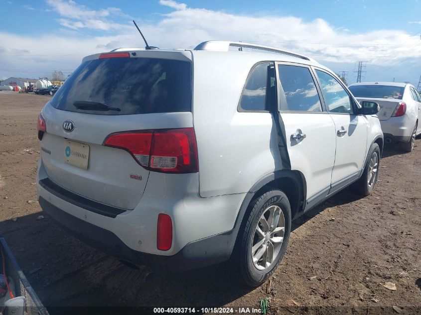 VIN 5XYKT4A69FG578286 2015 KIA Sorento, LX no.4