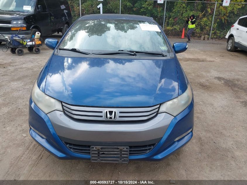 2011 Honda Insight Ex VIN: JHMZE2H77BS009029 Lot: 40593727