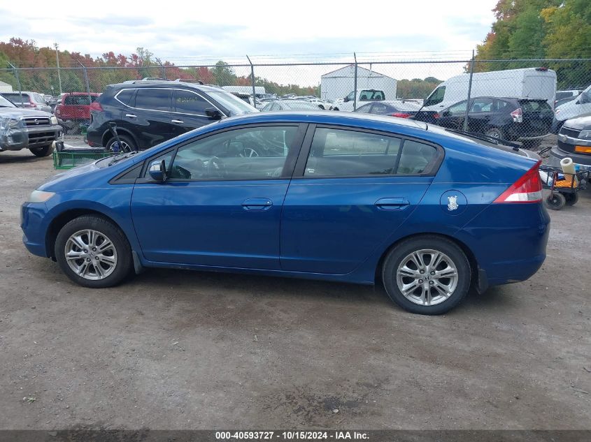 2011 Honda Insight Ex VIN: JHMZE2H77BS009029 Lot: 40593727