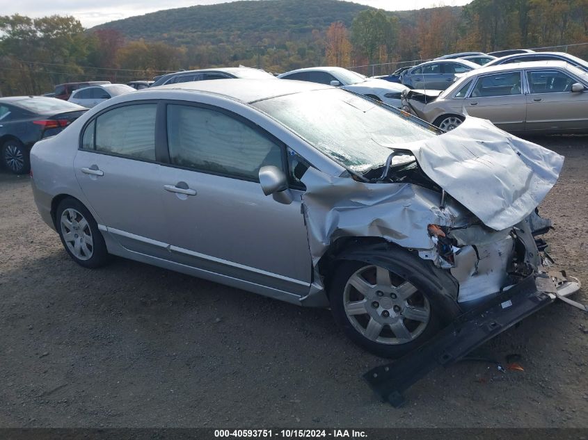 2008 Honda Civic Lx VIN: 2HGFA15598H337728 Lot: 40593751