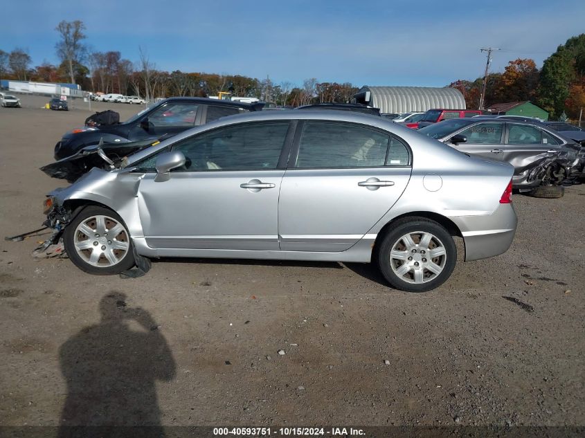 2008 Honda Civic Lx VIN: 2HGFA15598H337728 Lot: 40593751