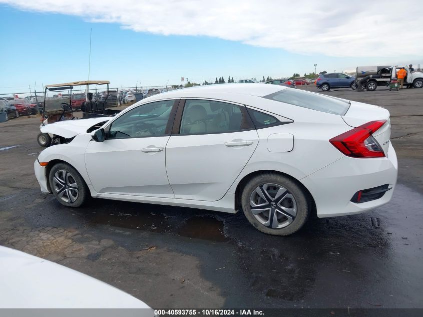 2018 Honda Civic Lx VIN: 2HGFC2F56JH532934 Lot: 40593755