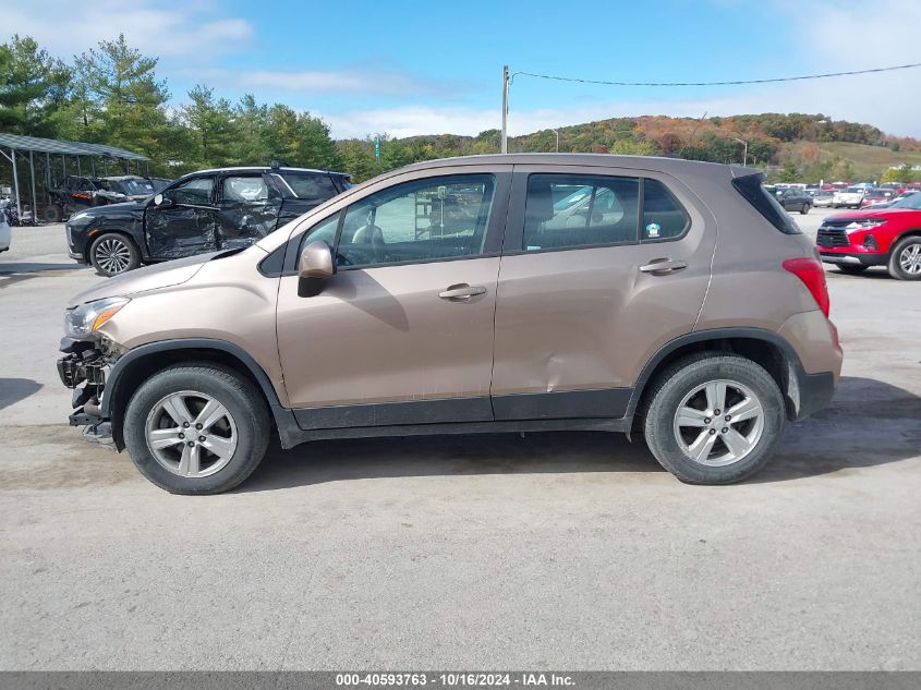 2018 Chevrolet Trax Ls VIN: 3GNCJNSB3JL301668 Lot: 40593763