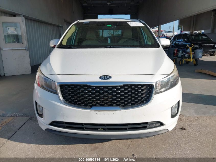 2015 Kia Sedona Ex/Sx VIN: KNDMC5C14F6021921 Lot: 40593765