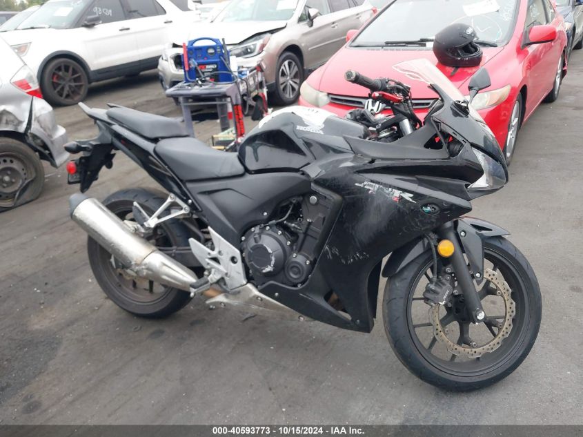 2014 Honda Cbr500 R VIN: MLHPC4410E5100283 Lot: 40593773