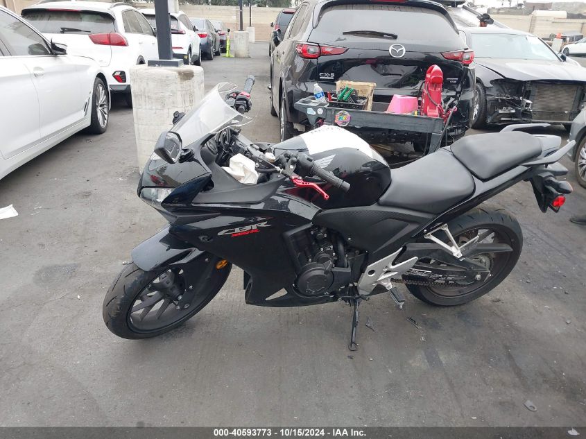 2014 Honda Cbr500 R VIN: MLHPC4410E5100283 Lot: 40593773