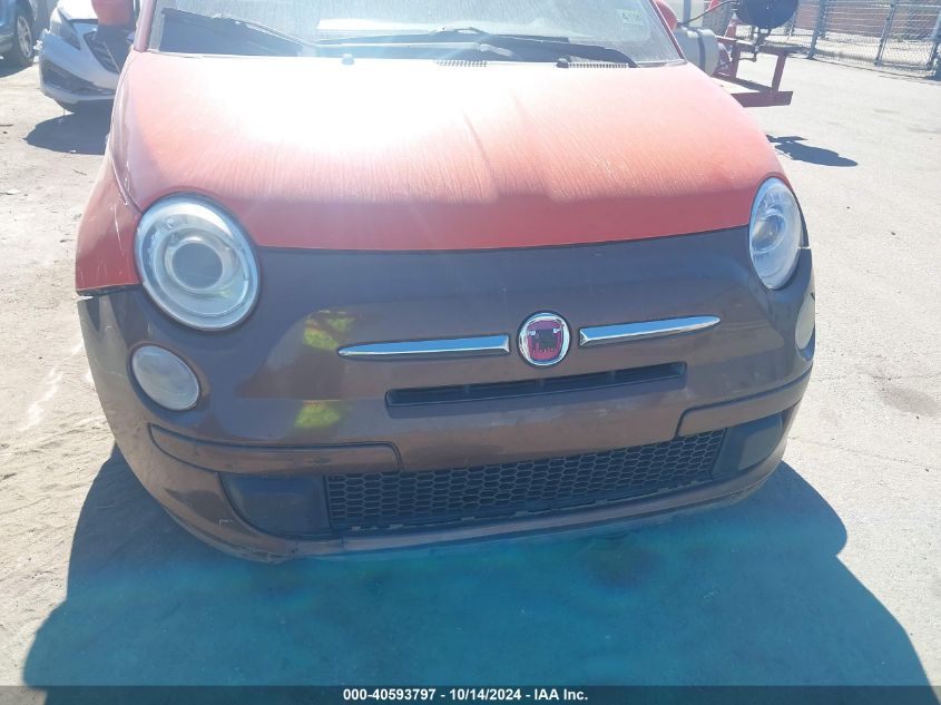 2013 Fiat 500 Pop VIN: 3C3CFFAR0DT514570 Lot: 40593797