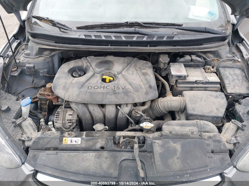 2013 Hyundai Elantra Gls VIN: 5NPDH4AE5DH309399 Lot: 40593799