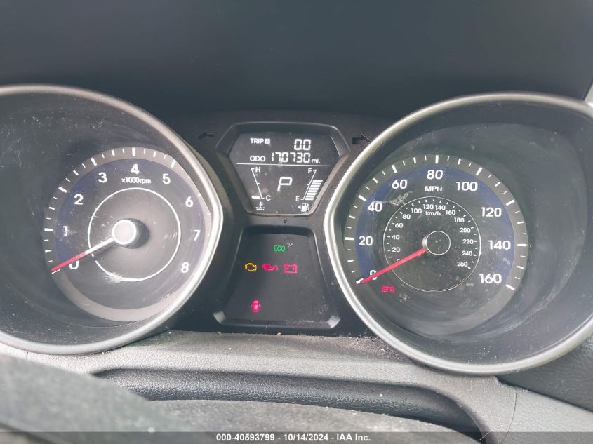 2013 Hyundai Elantra Gls VIN: 5NPDH4AE5DH309399 Lot: 40593799