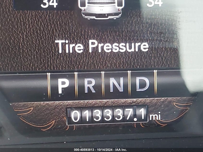 2024 Ram 1500 Laramie 4X2 5'7 Box VIN: 1C6RREJT0RN220622 Lot: 40593813