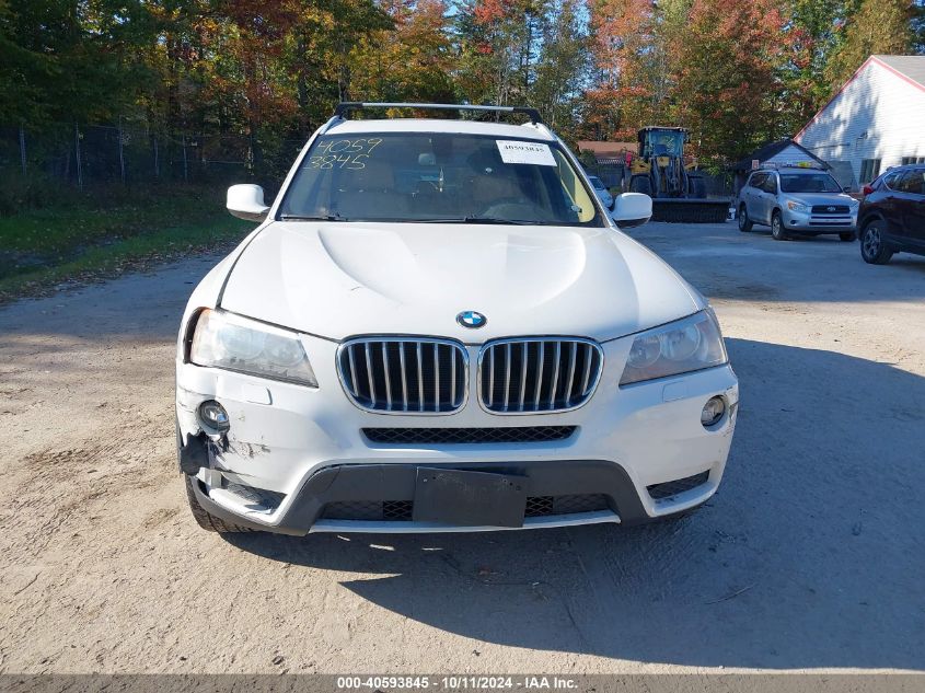 2014 BMW X3 xDrive28I VIN: 5UXWX9C54E0D22831 Lot: 40593845