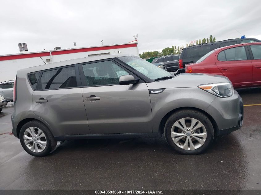 2016 Kia Soul + VIN: KNDJP3A58G7293420 Lot: 40593860