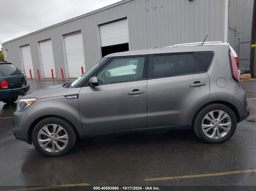 2016 Kia Soul + VIN: KNDJP3A58G7293420 Lot: 40593860