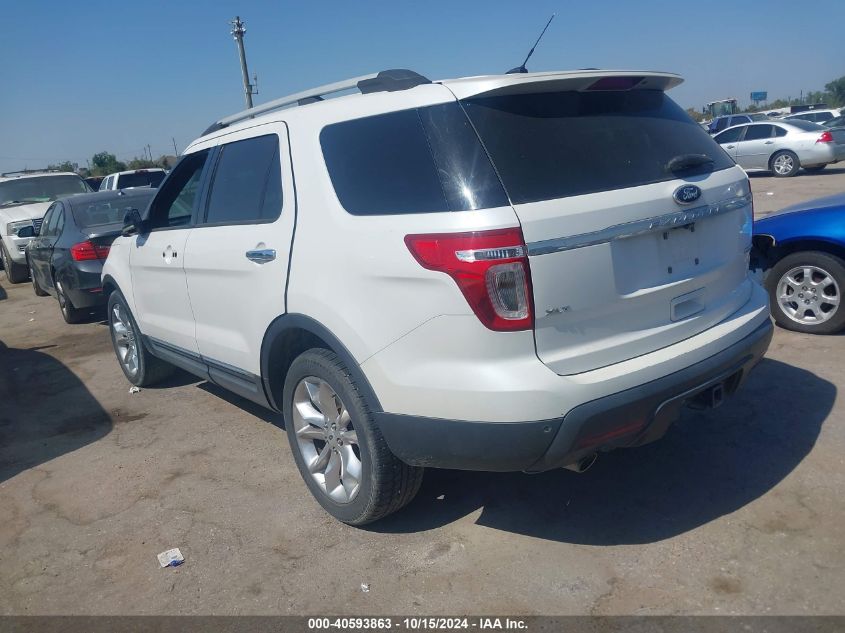 2013 Ford Explorer Xlt VIN: 1FM5K7D87DGA87803 Lot: 40593863