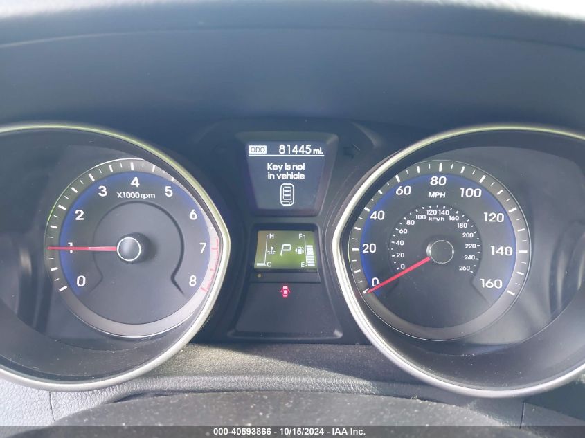 2013 Hyundai Elantra Gt VIN: KMHD35LE0DU088989 Lot: 40593866