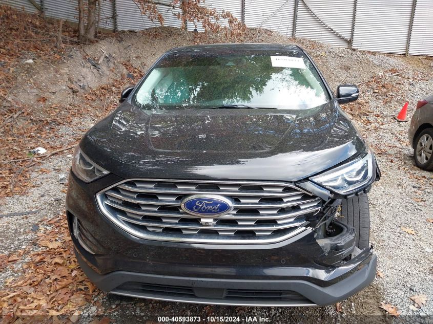 2019 Ford Edge Titanium VIN: 2FMPK4K96KBB70422 Lot: 40593873