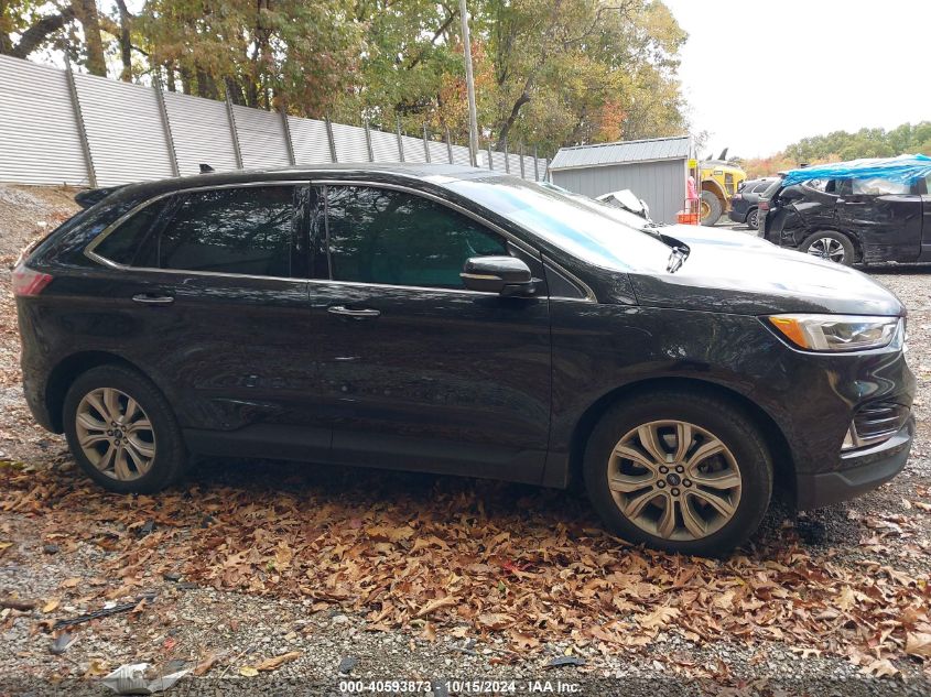 2019 Ford Edge Titanium VIN: 2FMPK4K96KBB70422 Lot: 40593873