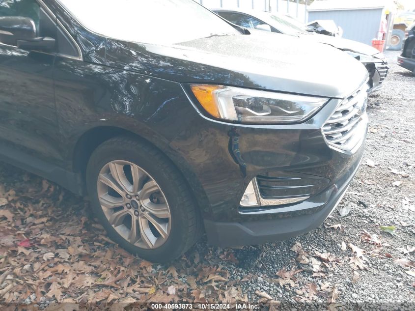 2019 Ford Edge Titanium VIN: 2FMPK4K96KBB70422 Lot: 40593873