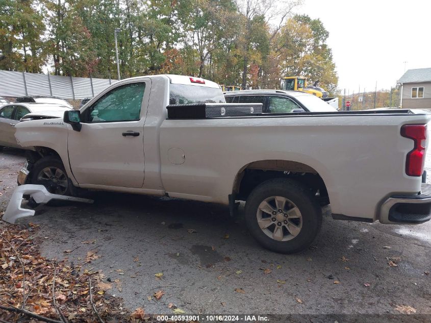 2022 CHEVROLET SILVERADO 1500 WORK TRUCK - 3GCNAAED9NG581585